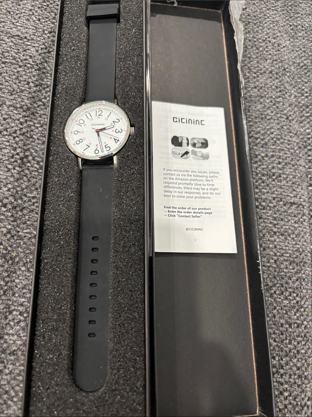 Nursing Watch With Second Hand For Women